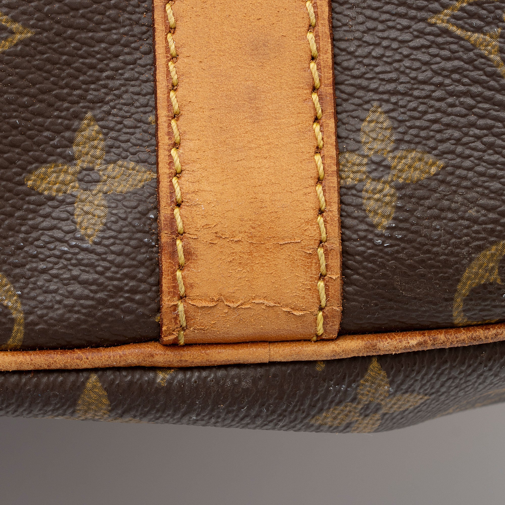 Louis Vuitton Vintage Monogram Canvas Keepall Bandouliere 60 Duffle (SHF-Pcqeua)