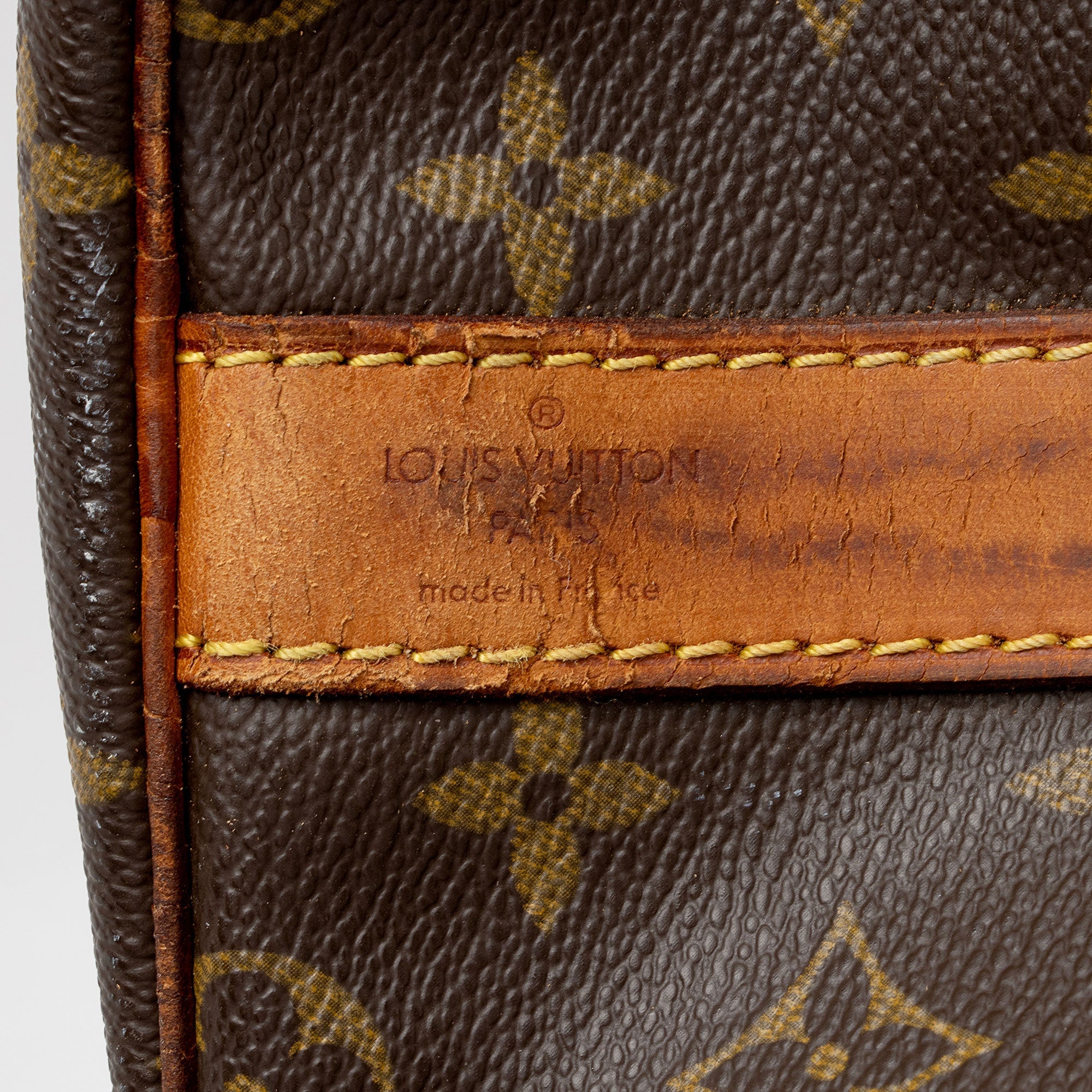 Louis Vuitton Vintage Monogram Canvas Keepall Bandouliere 60 Duffle (SHF-Pcqeua)