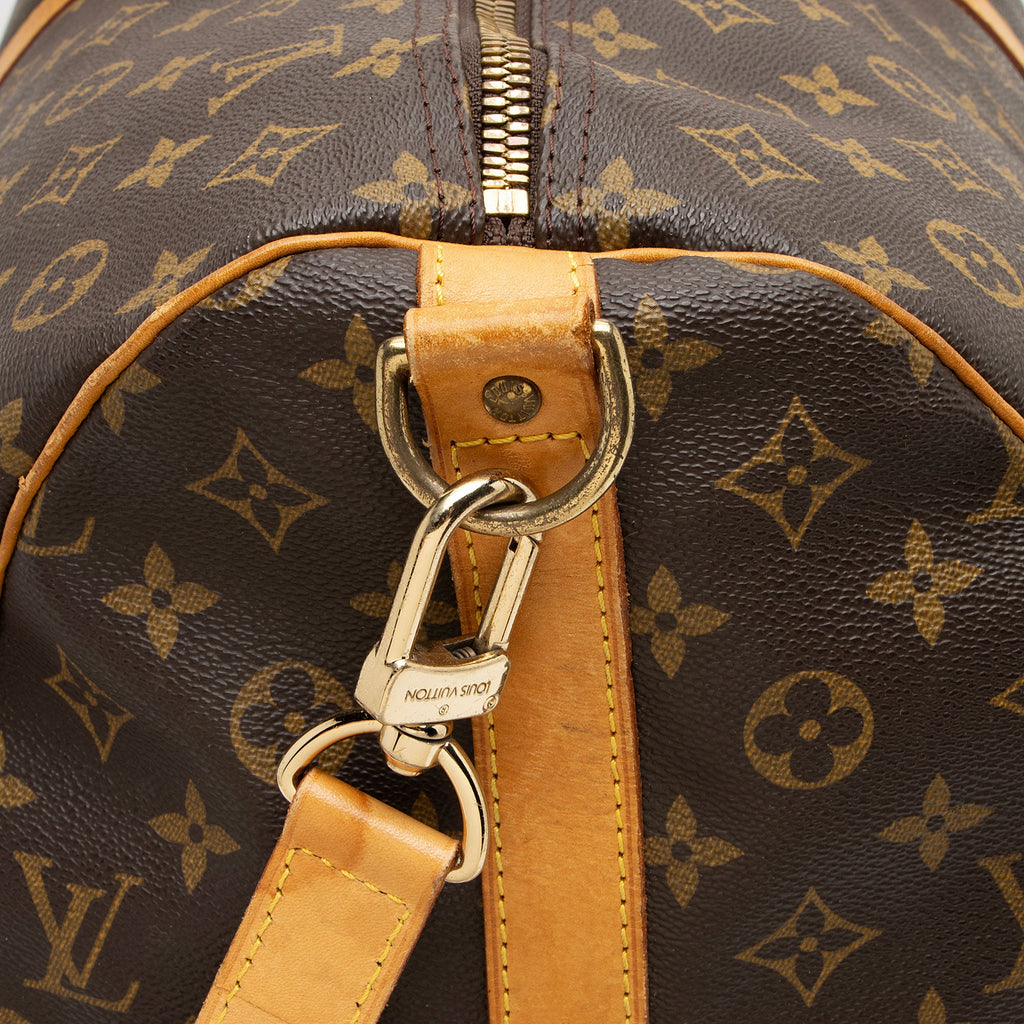 Louis Vuitton Vintage Monogram Canvas Keepall Bandouliere 60 Duffle