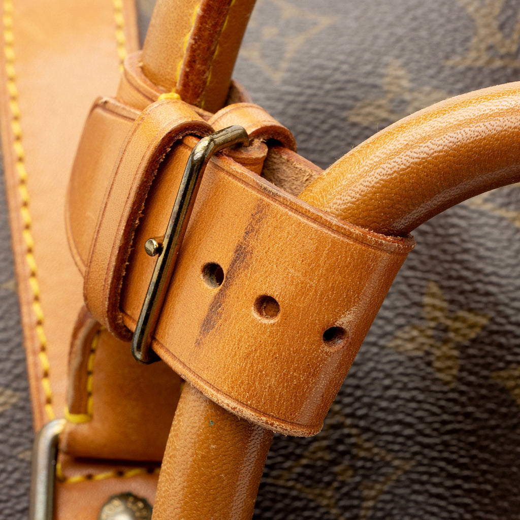 Louis Vuitton Vintage Monogram Canvas Keepall Bandouliere 60 Duffle