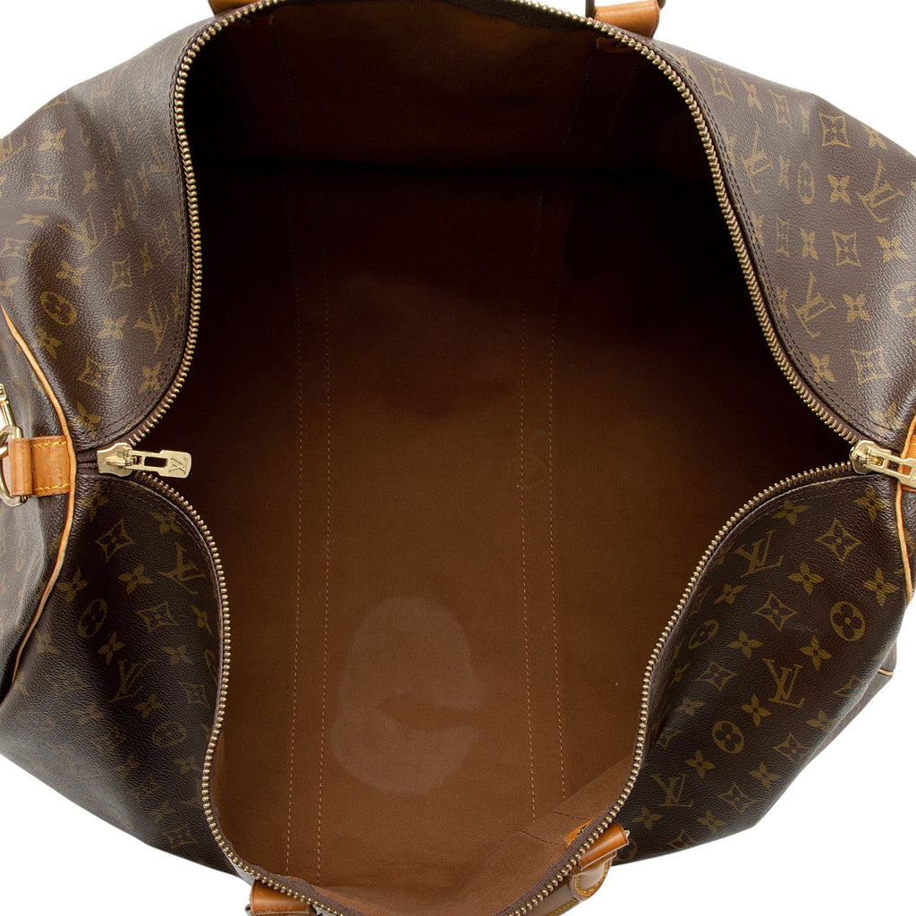 Louis Vuitton Vintage Monogram Canvas Keepall Bandouliere 60 Duffle