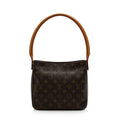 Louis Vuitton Vintage Monogram Canvas Looping MM Shoulder Bag (SHF-2H9qKf)