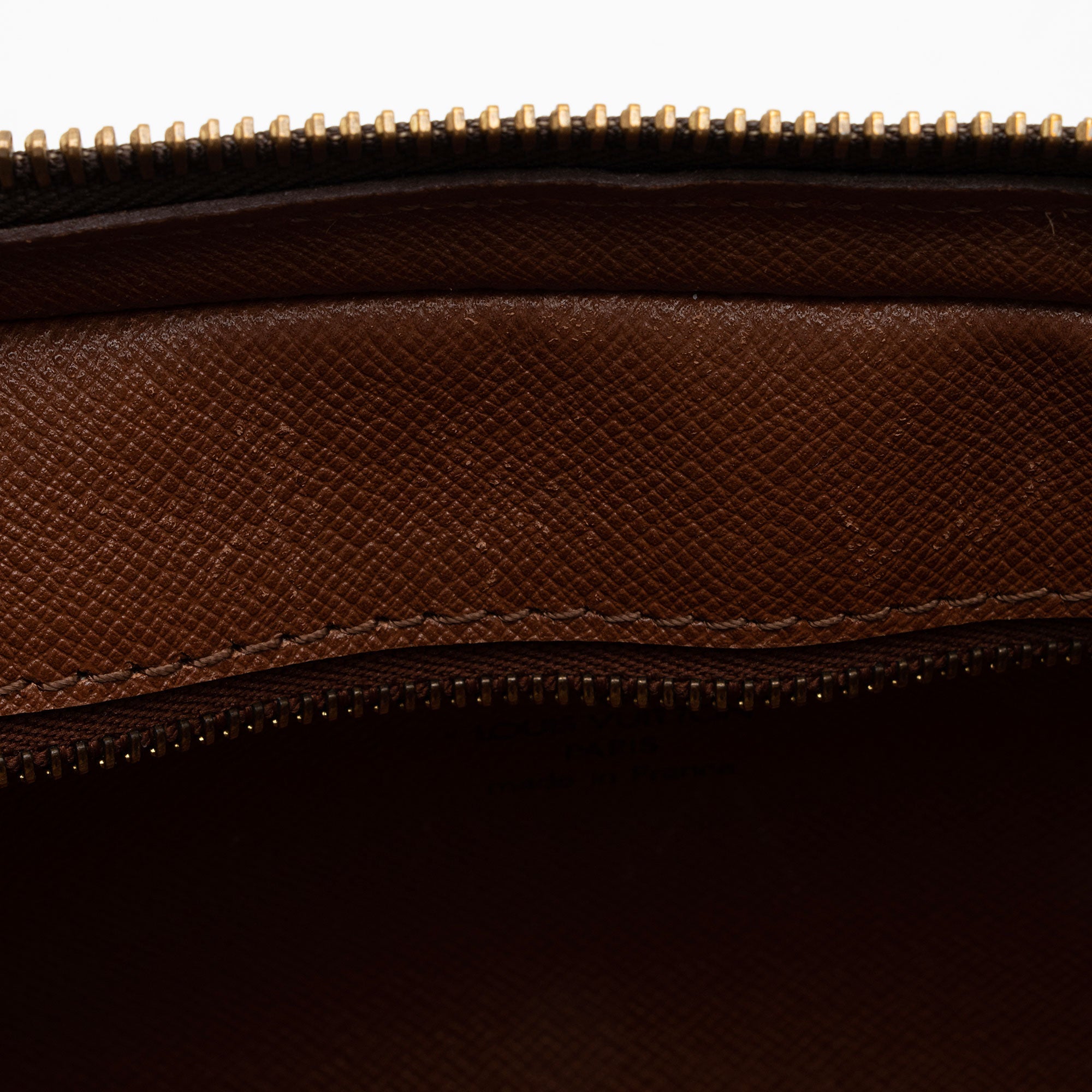 Louis Vuitton Vintage Monogram Canvas Marly Dragonne GM Clutch (SHF-5UeCtK)