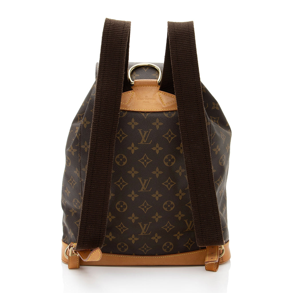 Louis Vuitton Vintage Monogram Canvas Montsouris GM Backpack (SHF-GIyo4P)