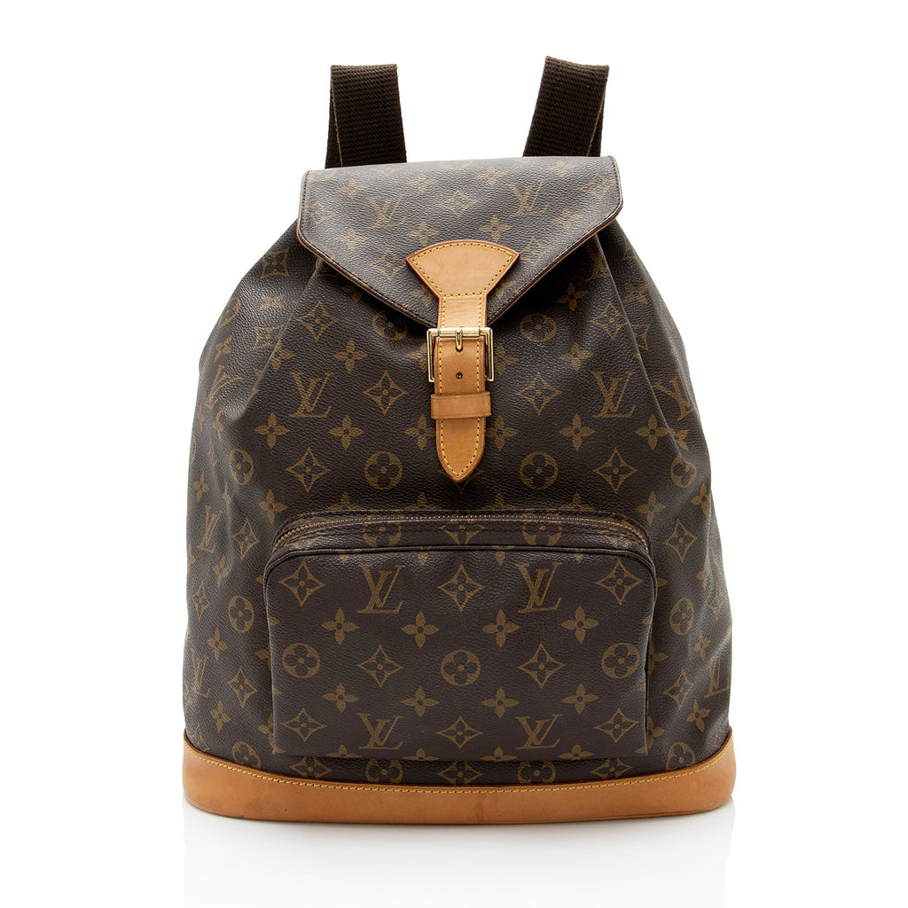 Louis Vuitton Vintage Monogram Canvas Montsouris GM Backpack (SHF-GIyo4P)