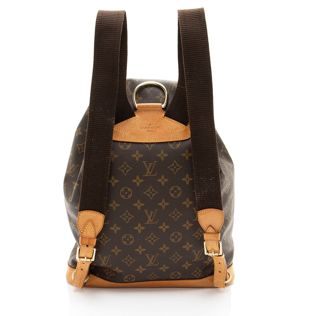 Louis Vuitton Vintage Monogram Canvas Montsouris GM Backpack (SHF-Es3qGQ)