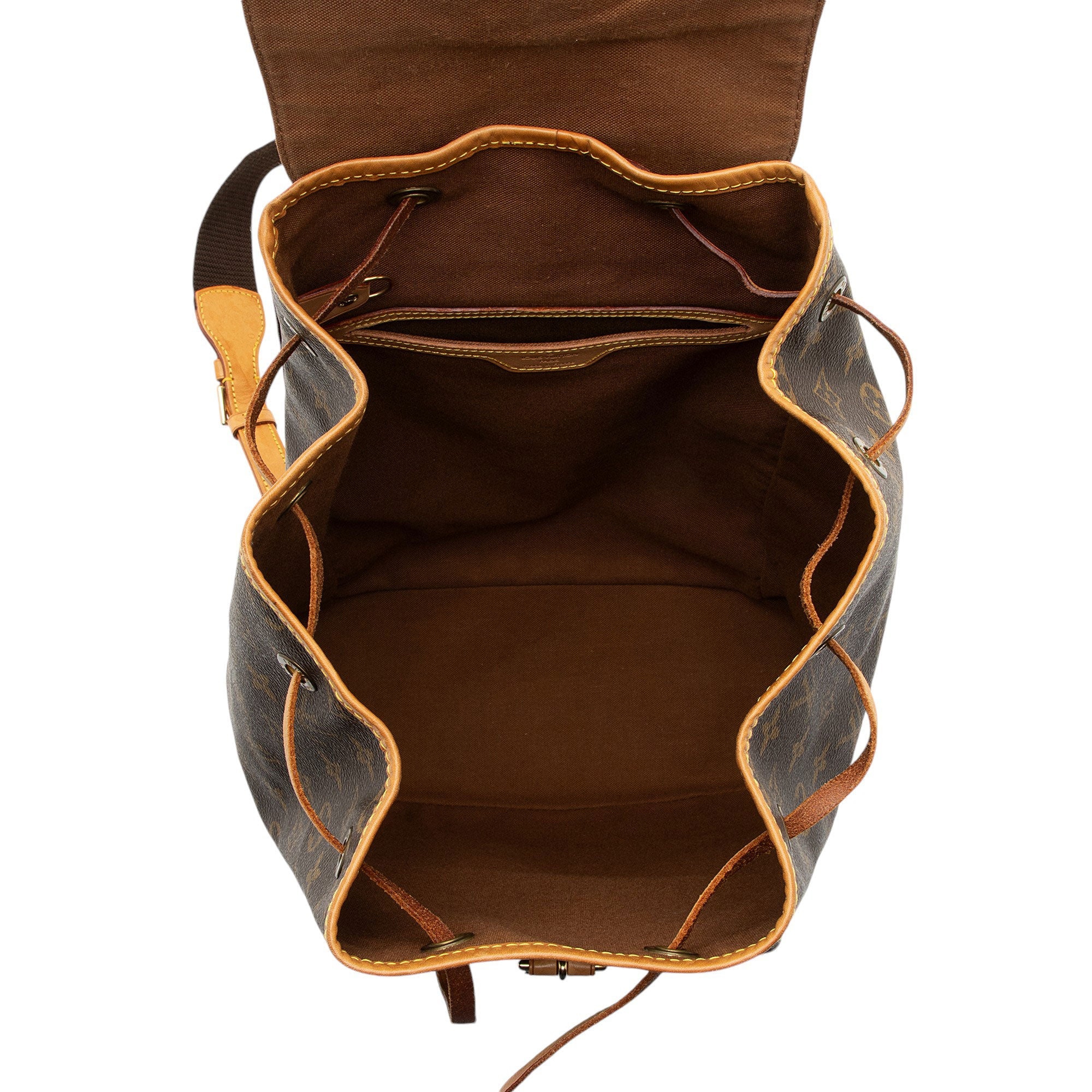 Louis Vuitton Vintage Monogram Canvas Montsouris GM Backpack (SHF-Es3qGQ)