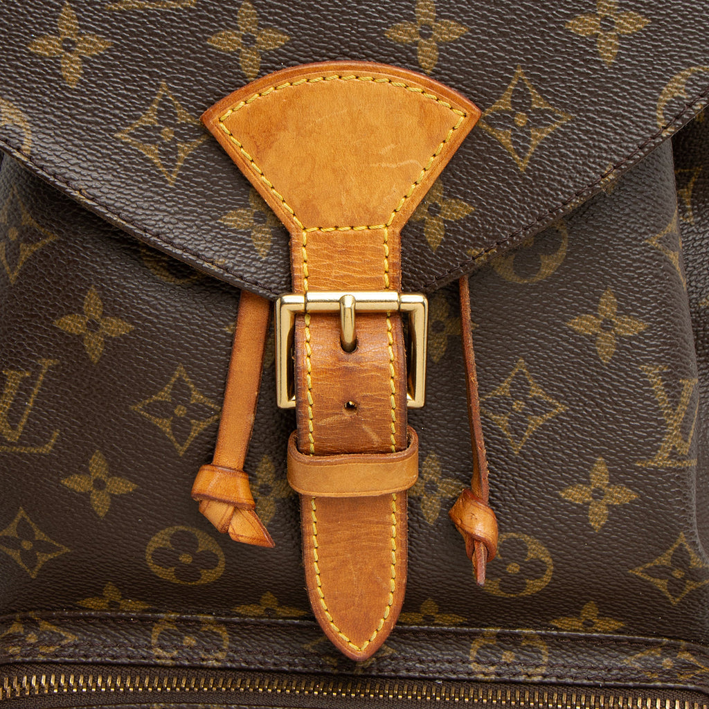 Louis Vuitton Vintage Monogram Canvas Montsouris GM Backpack (SHF-Crlk1A)