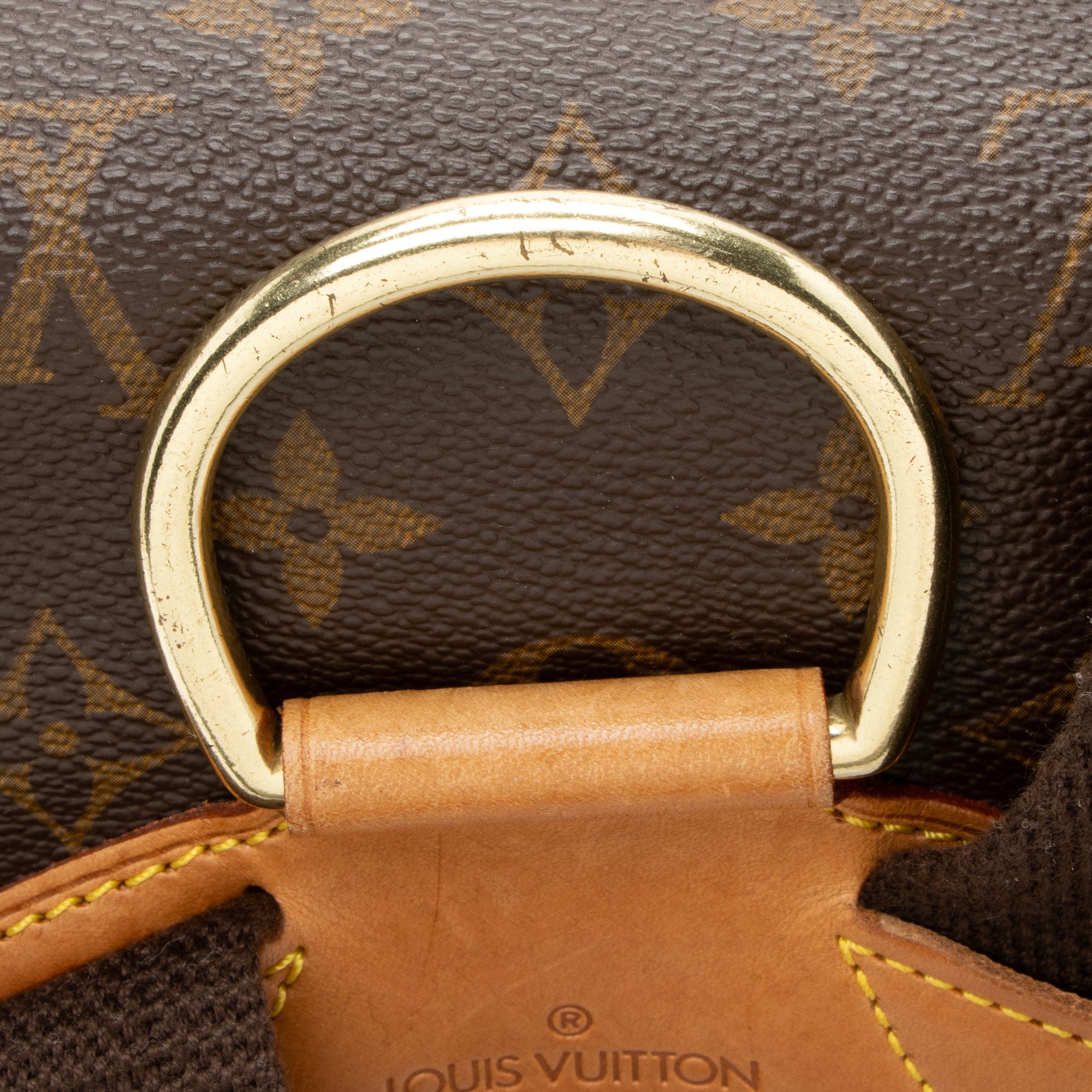 Louis Vuitton Vintage Monogram Canvas Montsouris GM Backpack
