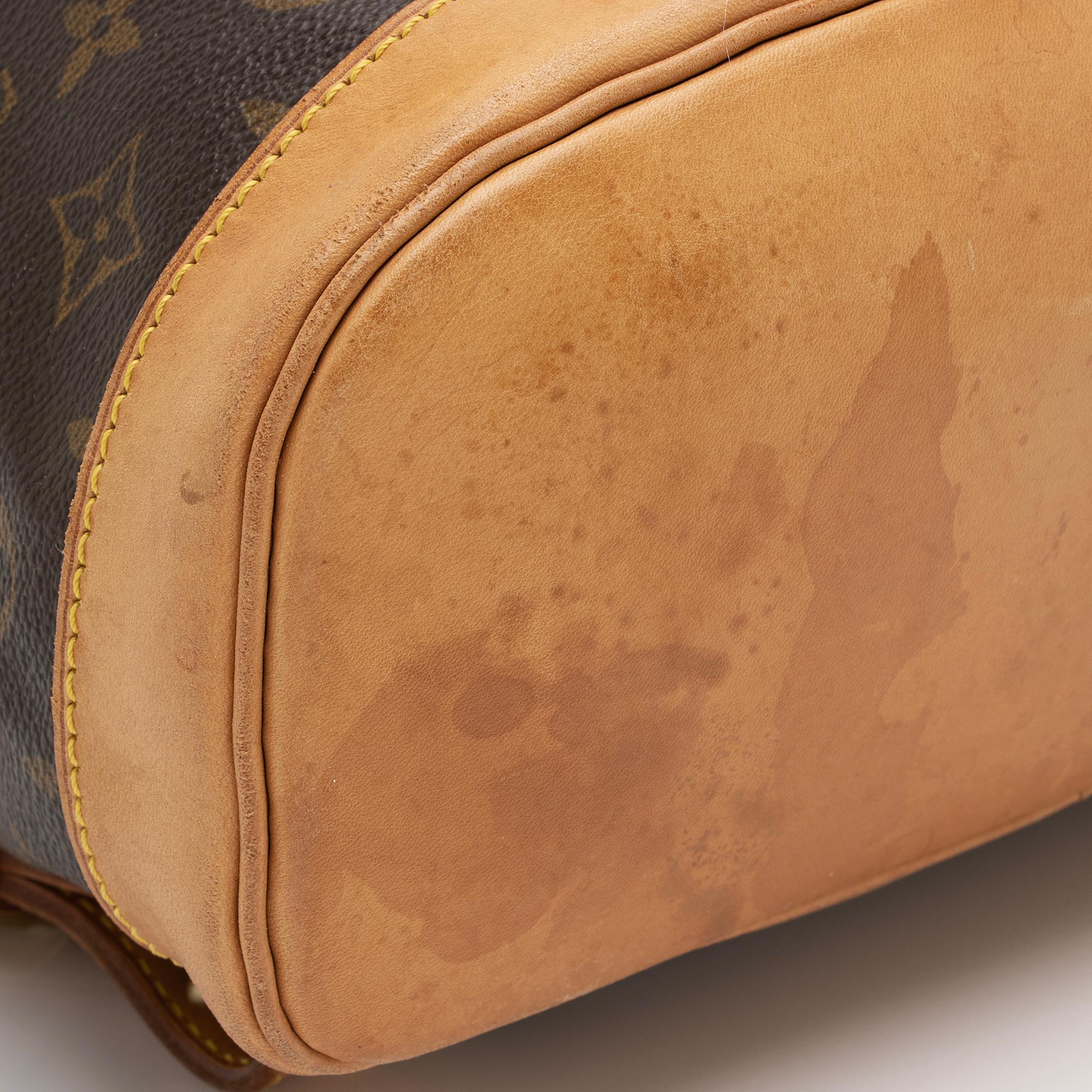 Louis Vuitton Vintage Monogram Canvas Montsouris MM Backpack (SHF-VoIk07)