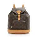 Louis Vuitton Vintage Monogram Canvas Montsouris MM Backpack (SHF-VoIk07)