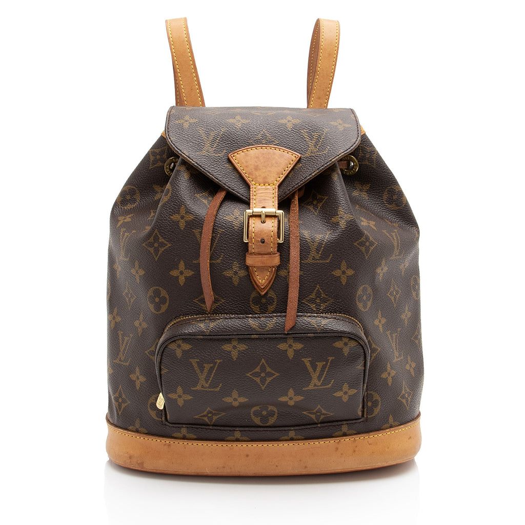 Louis Vuitton Vintage Monogram Canvas Montsouris MM Backpack (SHF-VG4QHQ)