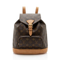 Louis Vuitton Vintage Monogram Canvas Montsouris MM Backpack (SHF-TshViZ)