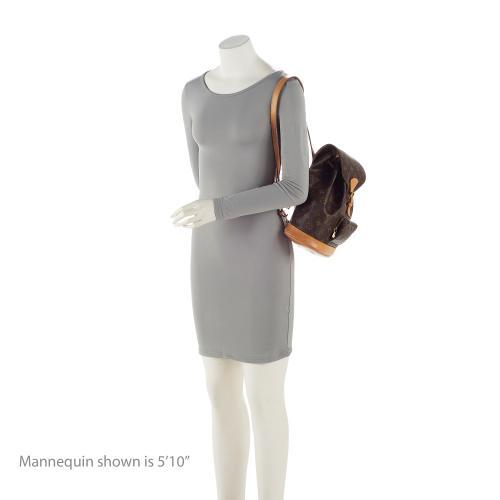 Louis Vuitton Vintage Monogram Canvas Montsouris MM Backpack (SHF-TshViZ)
