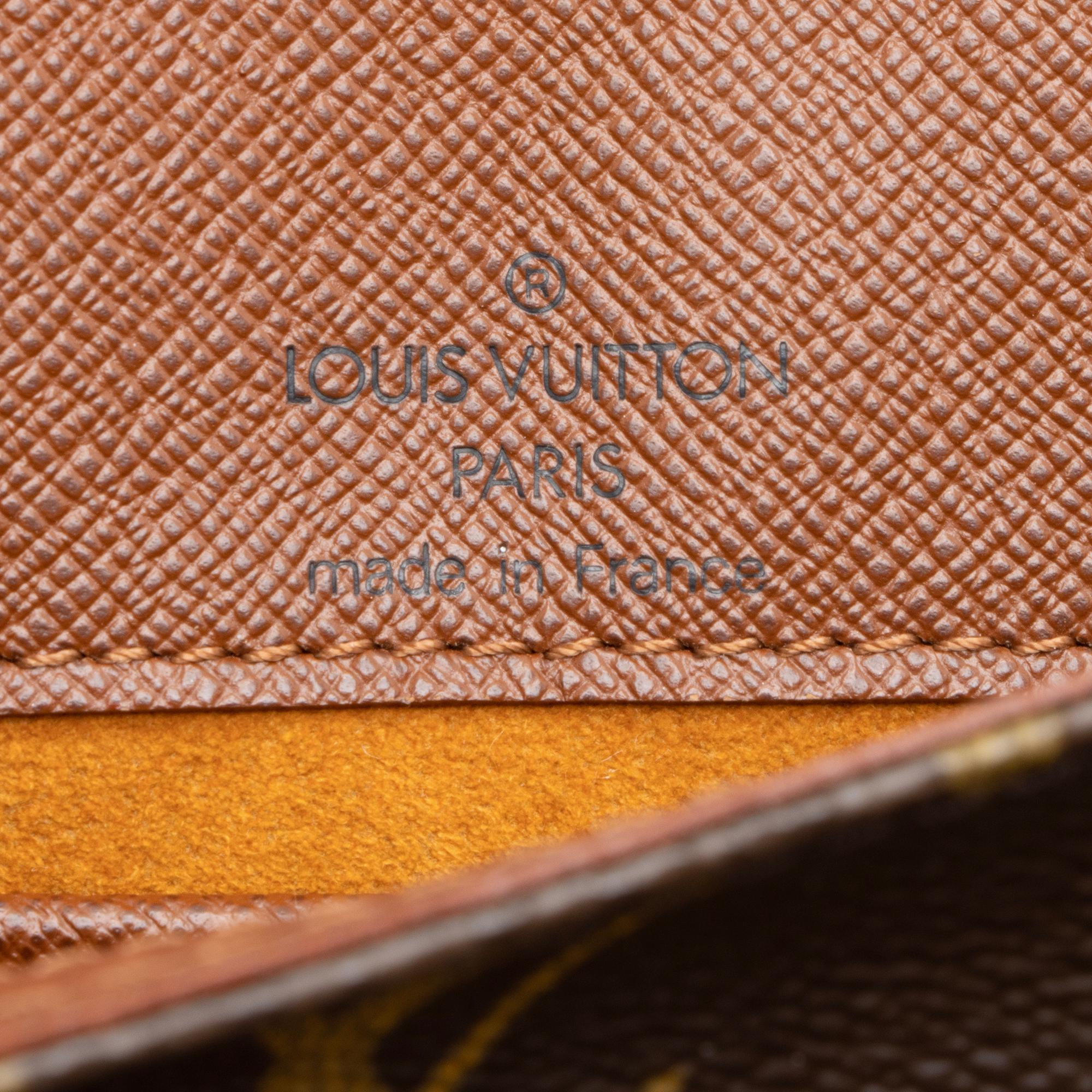 Louis Vuitton Vintage Monogram Canvas Musette Tango Shoulder Bag (SHF-23533)