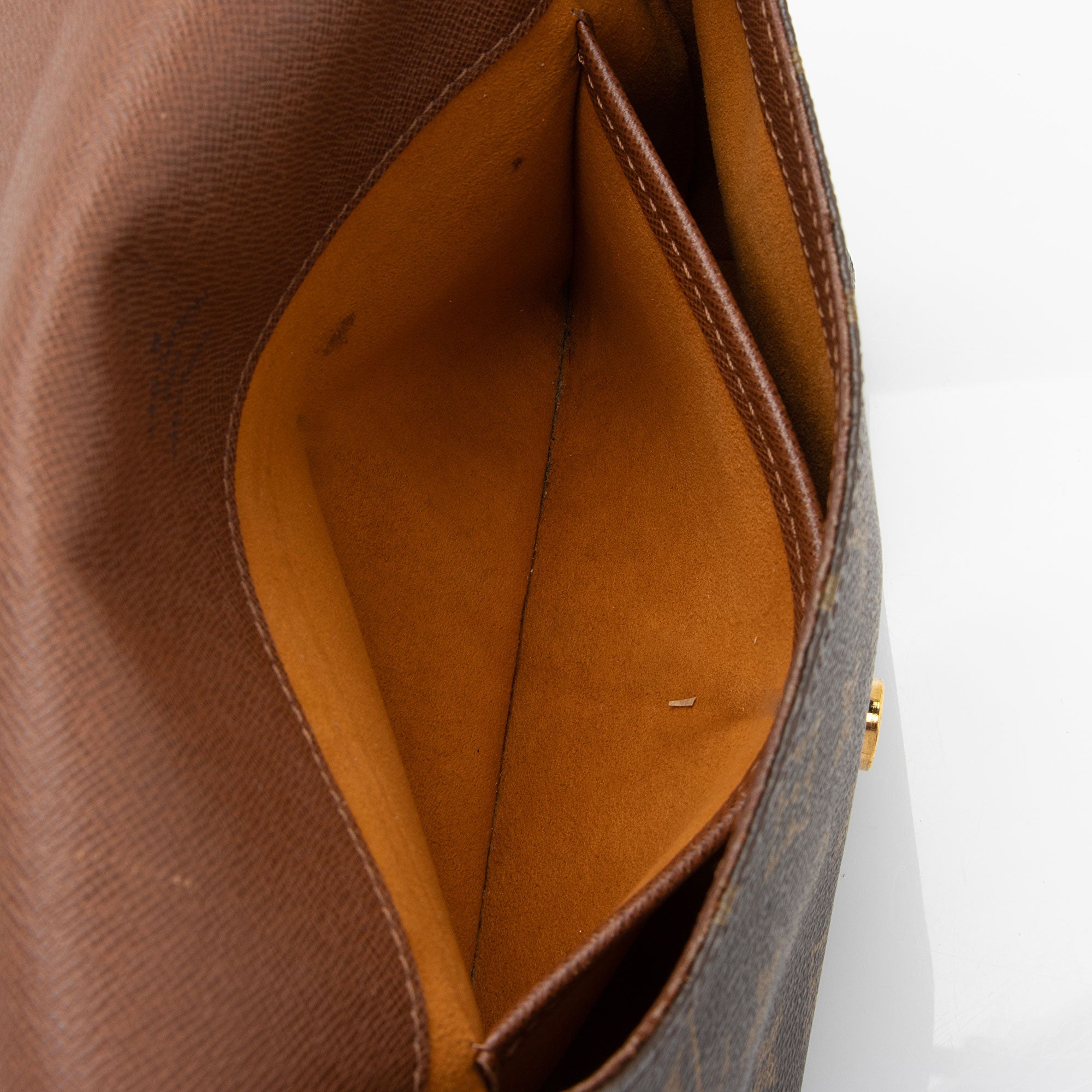 Louis Vuitton Vintage Monogram Canvas Musette Tango Shoulder Bag (SHF-KMDI1u)