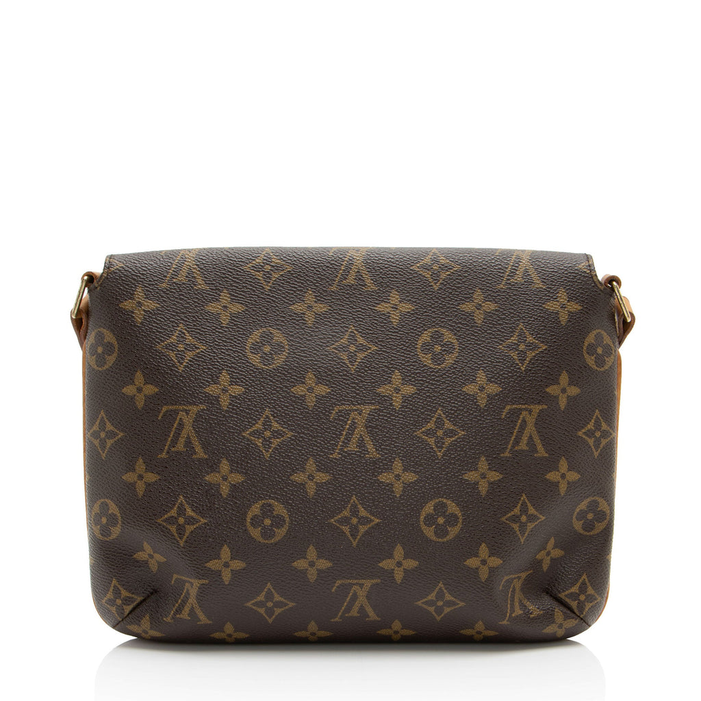 Louis Vuitton Vintage Monogram Canvas Musette Tango Shoulder Bag (SHF-1tVxAu)