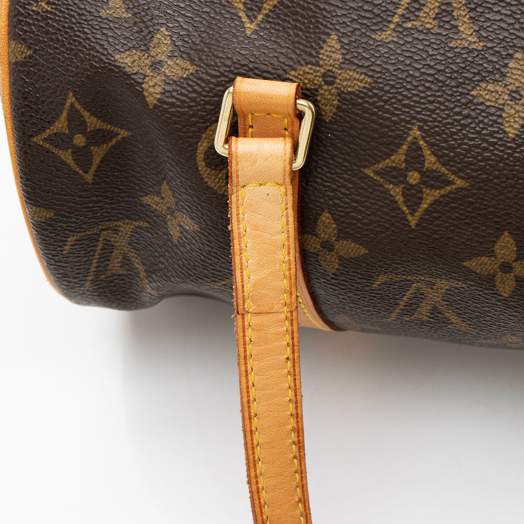 Louis Vuitton Vintage Monogram Canvas Papillon 26 Satchel