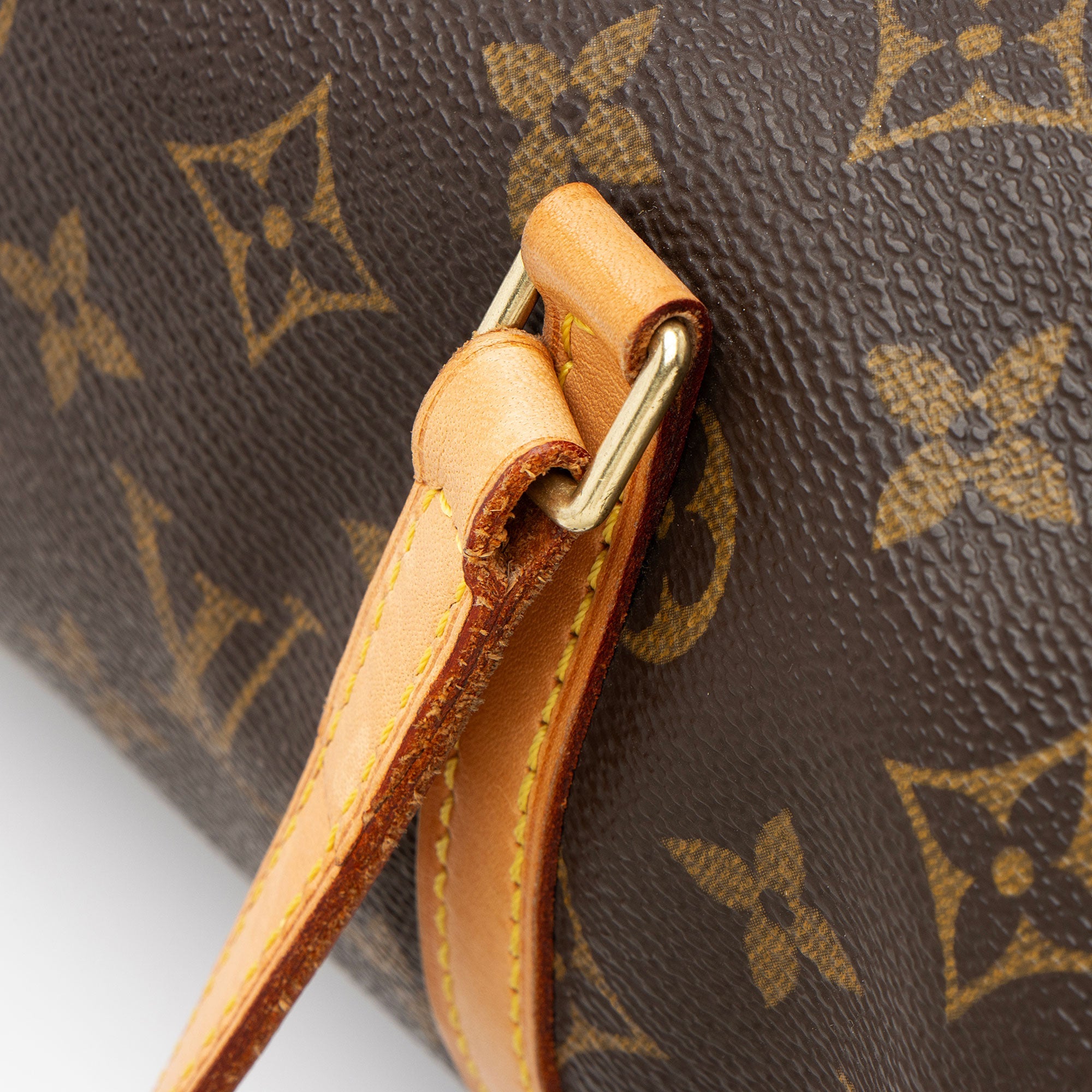 Louis Vuitton Vintage Monogram Canvas Papillon 26 Satchel