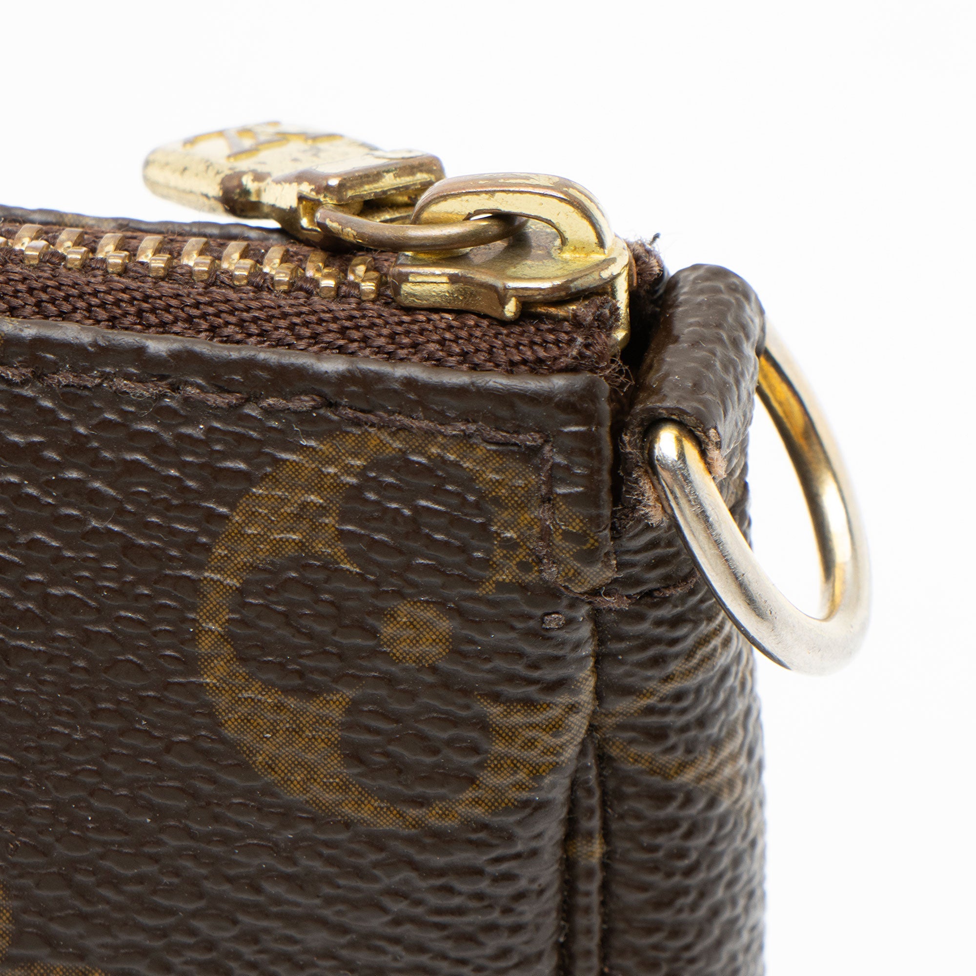 Louis Vuitton Vintage Monogram Canvas Petit Bucket Pouch