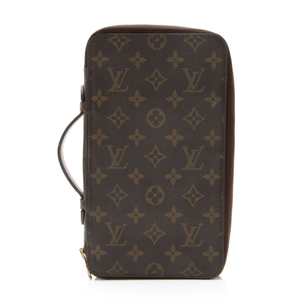 Louis Vuitton Vintage Monogram Canvas Poche Escapade Organizer Wallet