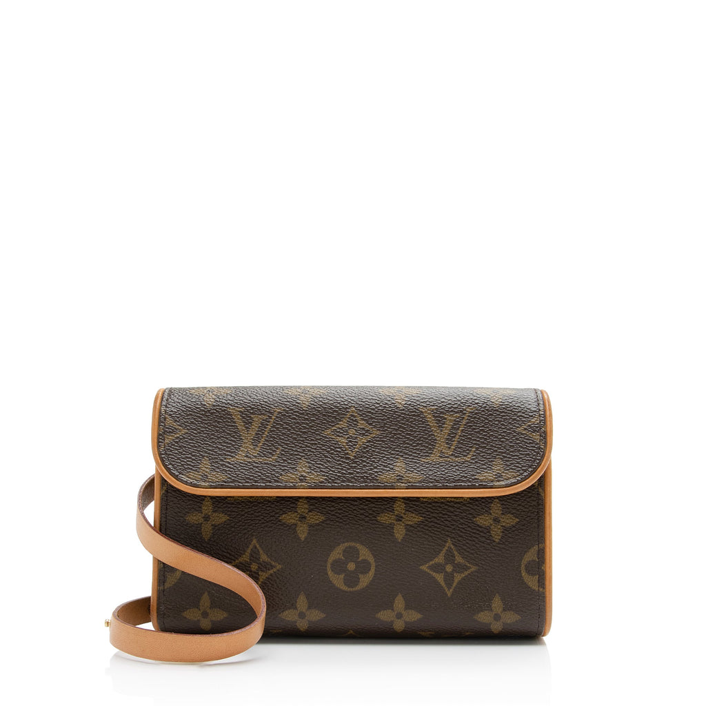 Louis Vuitton Monogram Canvas Pochette Florentine Small Belt Bag (SHF-qZUZA3)