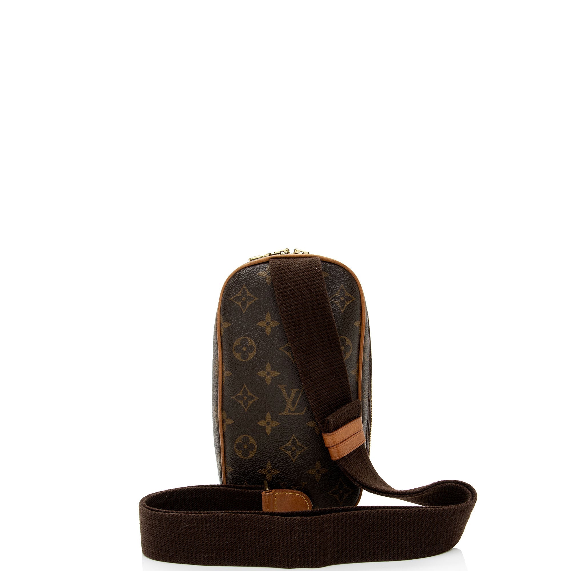 Louis Vuitton Vintage Monogram Canvas Pochette Gange Sling Bag (SHF-BjNVCp)