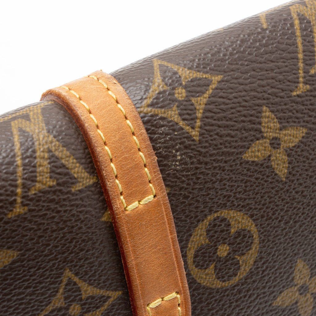 Louis Vuitton Vintage Monogram Canvas Pochette Marelle Clutch