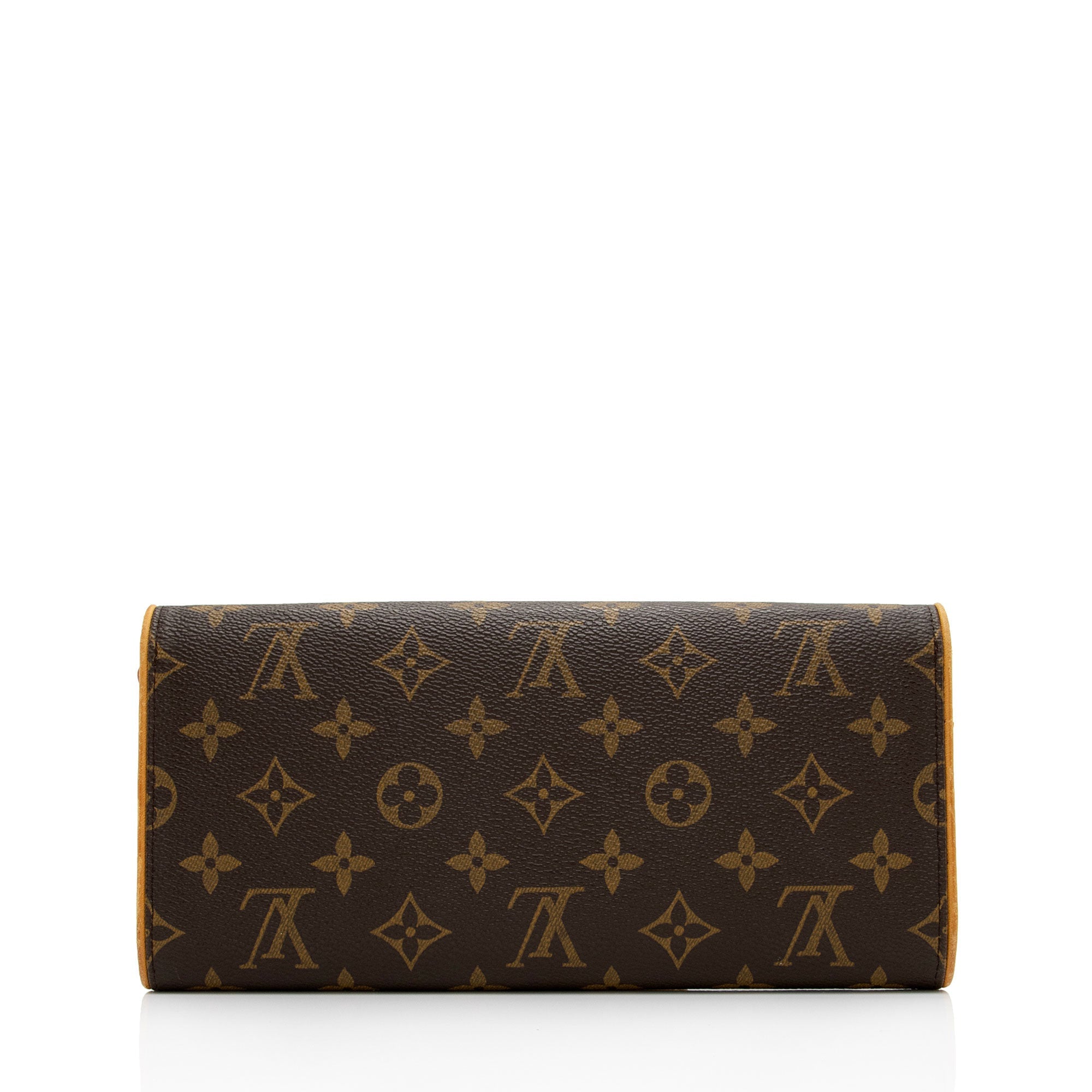 Louis Vuitton Vintage Monogram Canvas Pochette Twin GM Shoulder Bag (SHF-lrMdPe)