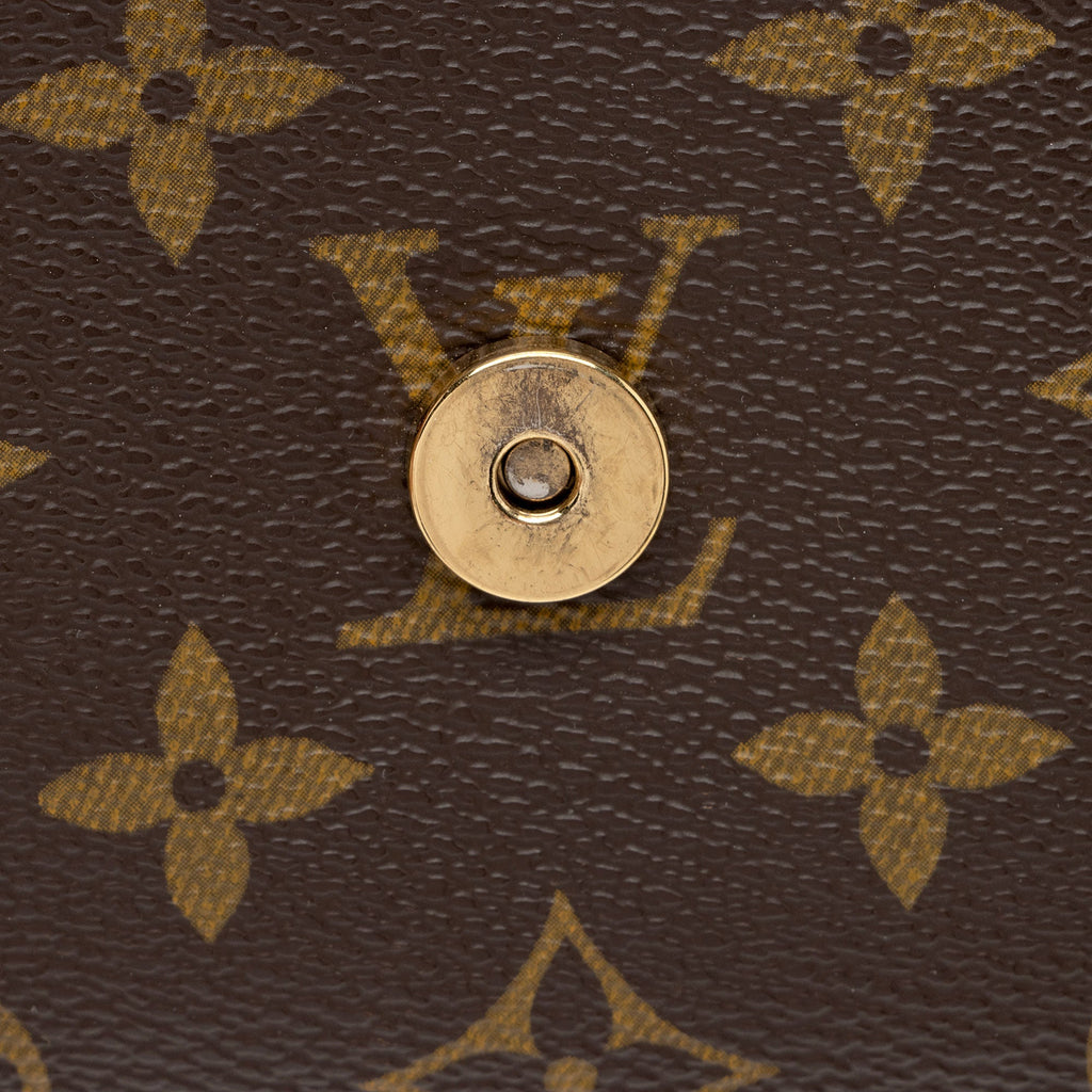Louis Vuitton Vintage Monogram Canvas Pochette Twin GM Shoulder Bag (SHF-lrMdPe)