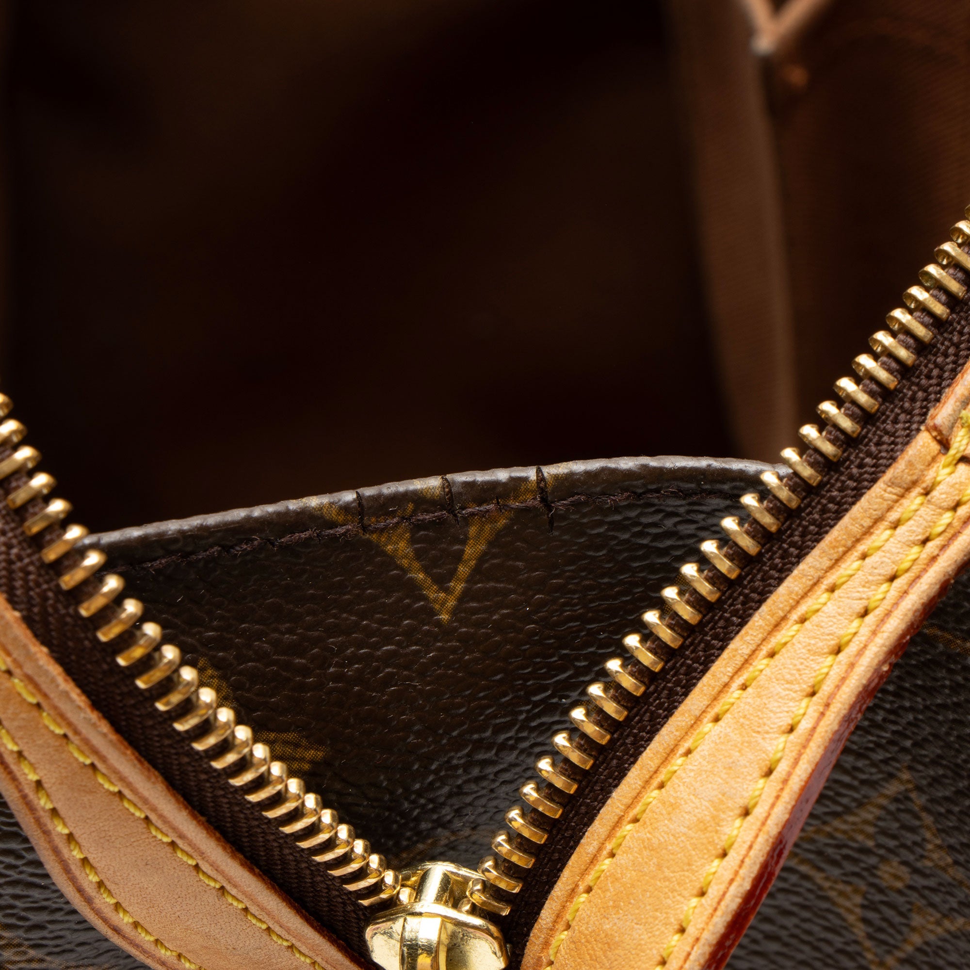 Louis Vuitton Vintage Monogram Canvas Popincourt Haute Shoulder Bag