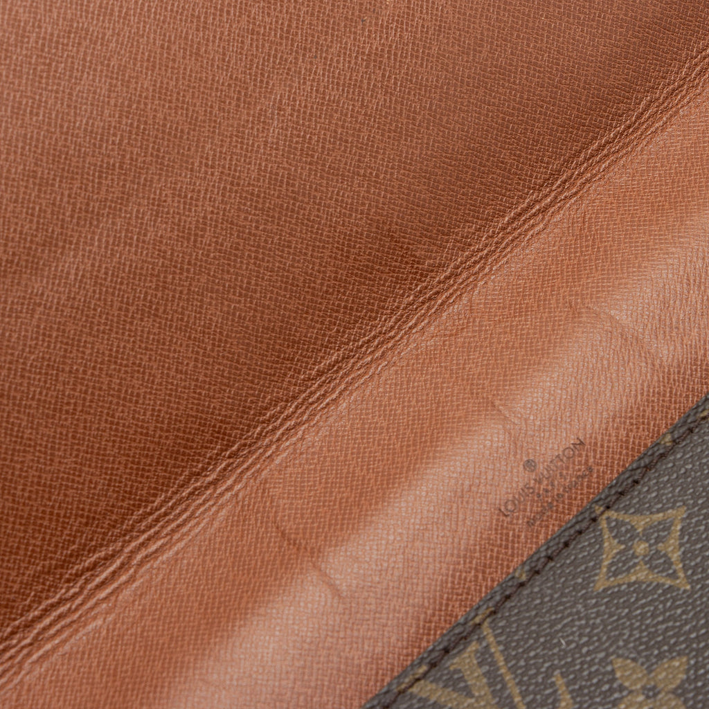 Louis Vuitton Vintage Monogram Canvas Porte Documents Senateur Clutch