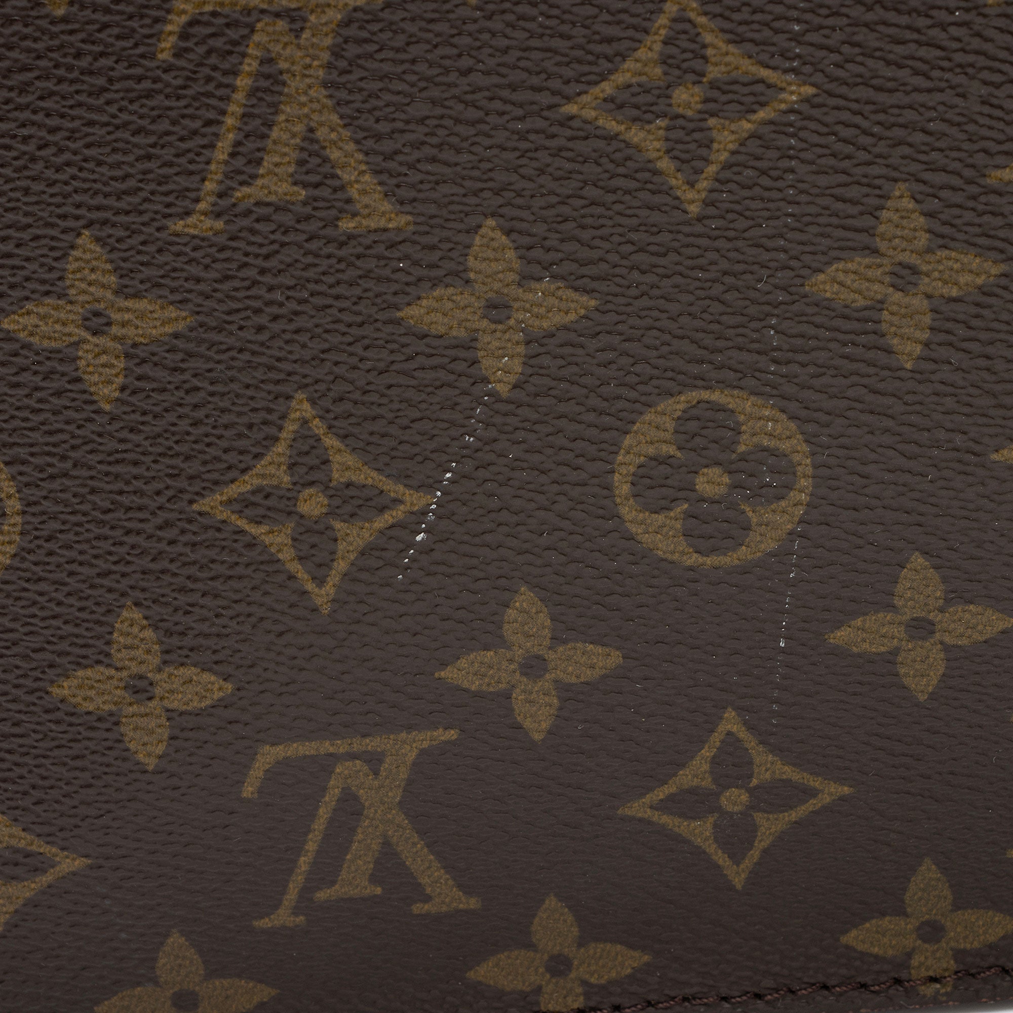 Louis Vuitton Vintage Monogram Canvas Porte Documents Senateur Clutch