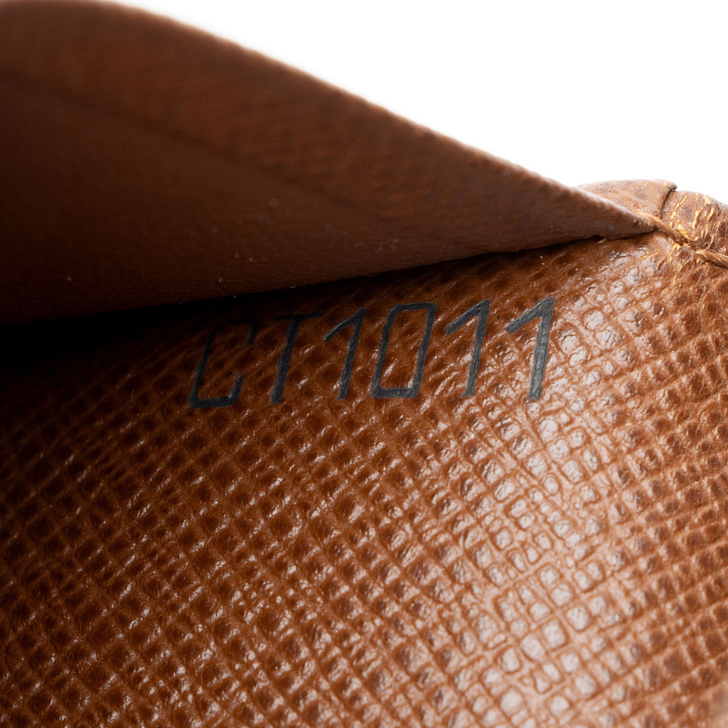 Louis Vuitton Vintage Monogram Canvas Porte Monnaie Tresor Wallet