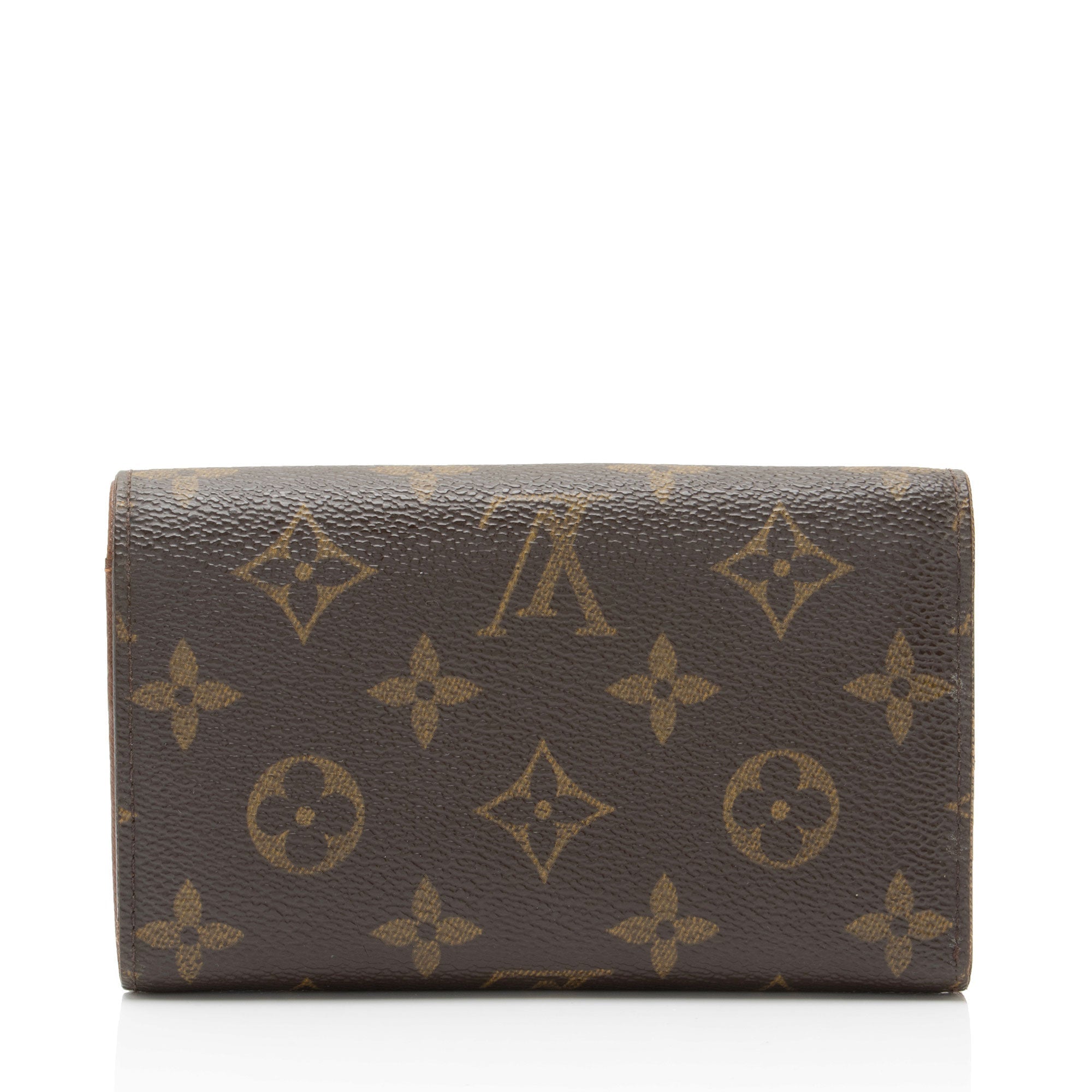 Louis Vuitton Vintage Monogram Canvas Porte Monnaie Tresor Wallet