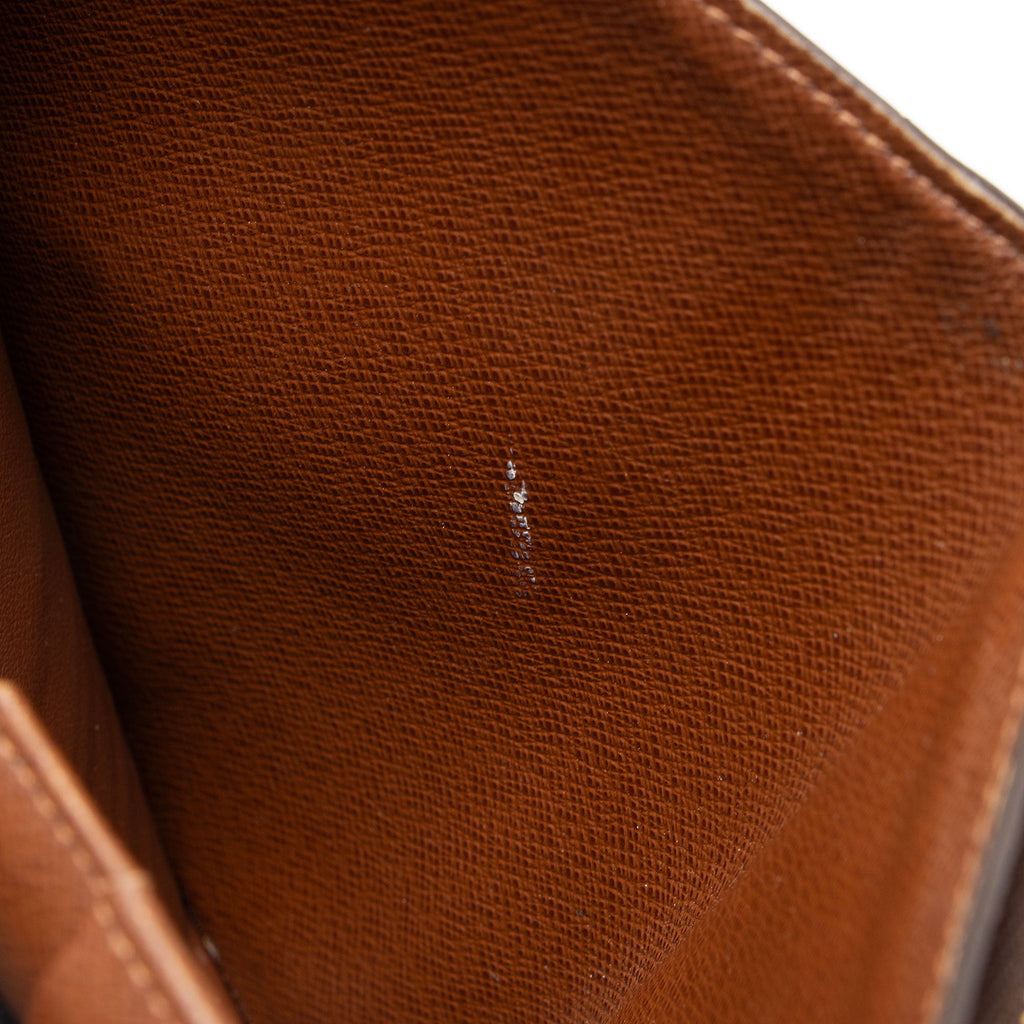 Louis Vuitton Vintage Monogram Canvas Porte Papier Zipper Wallet