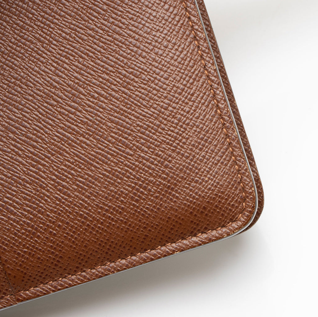 Louis Vuitton Vintage Monogram Canvas Porte Papier Zipper Wallet