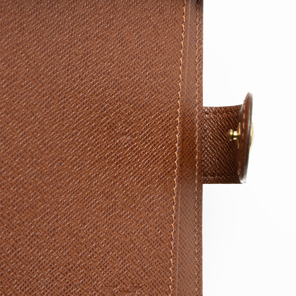 Louis Vuitton Vintage Monogram Canvas Porte Papier Zipper Wallet