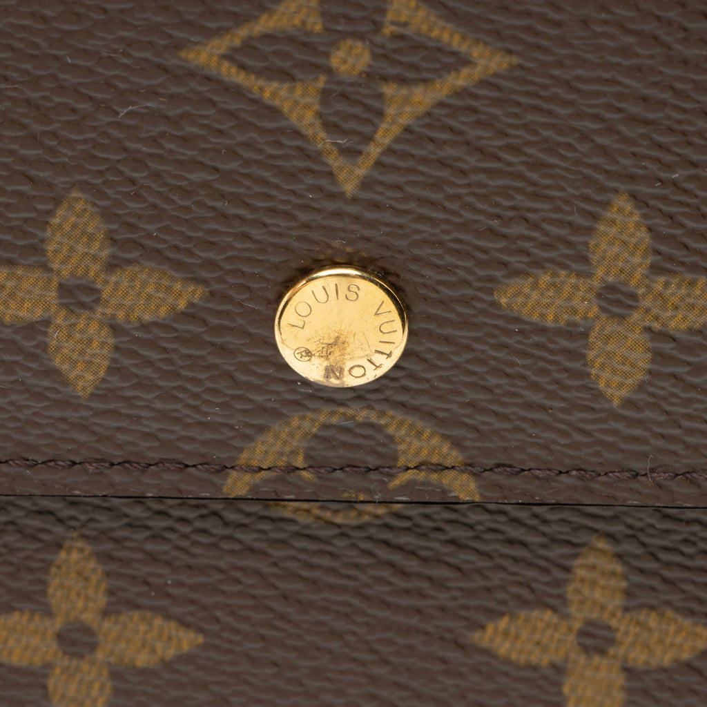 Louis Vuitton Vintage Monogram Canvas Porte Tresor International Wallet