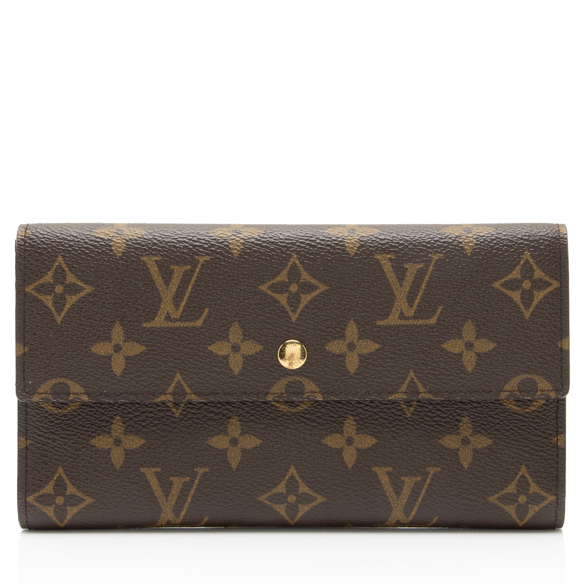 Louis Vuitton Vintage Monogram Canvas Porte Tresor International Wallet