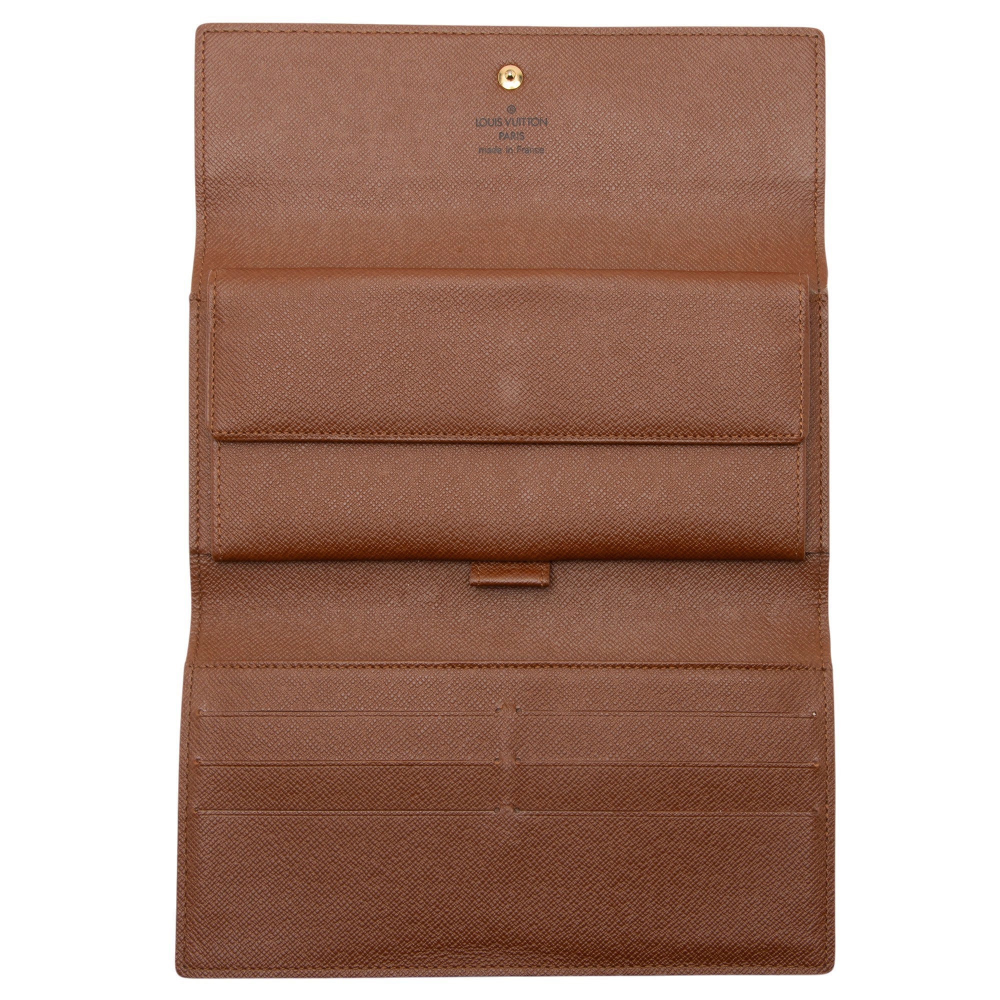 Louis Vuitton Vintage Monogram Canvas Porte Tresor International Wallet