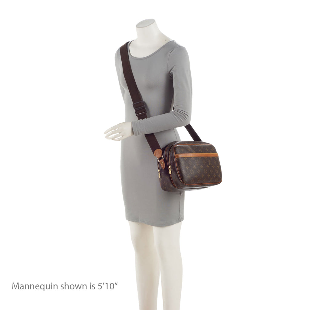 Louis Vuitton Vintage Monogram Canvas Reporter PM Messenger (SHF-Oa30do)