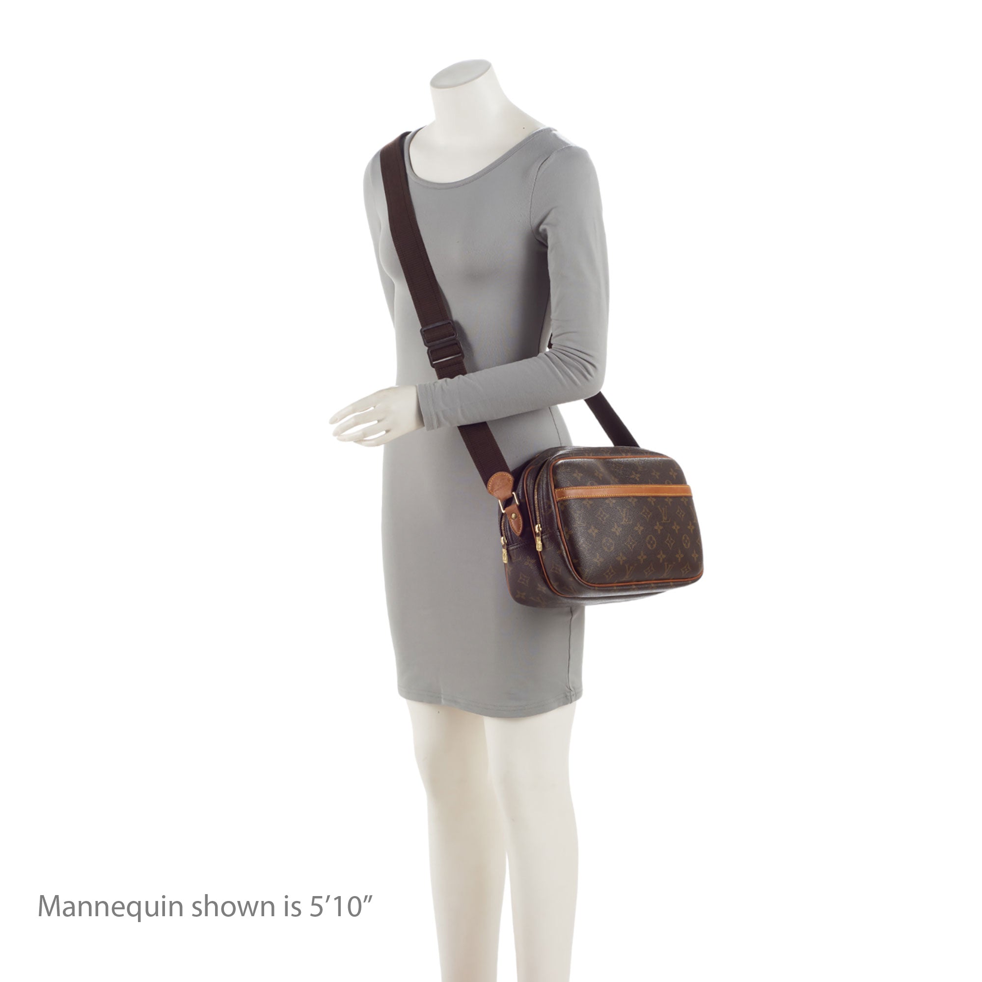 Louis Vuitton Vintage Monogram Canvas Reporter PM Messenger (SHF-Oa30do)