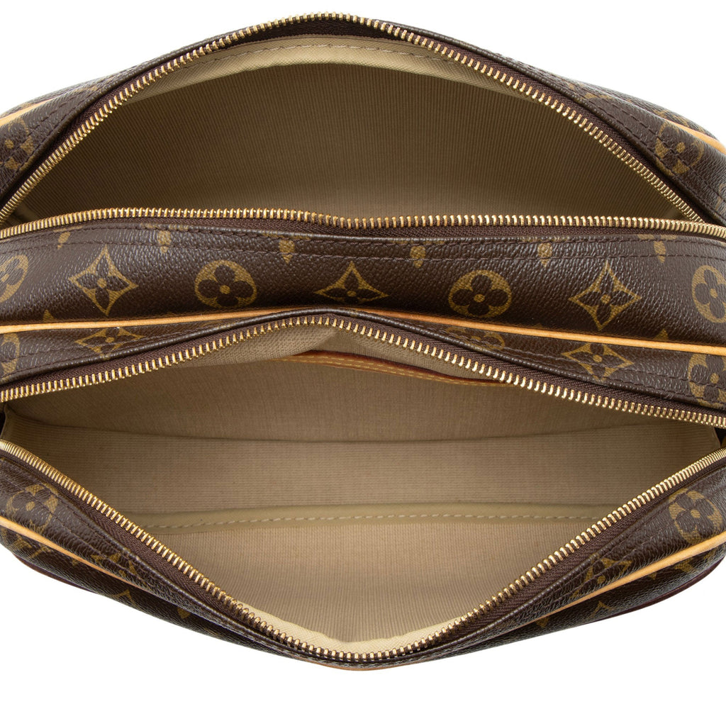 Louis Vuitton Vintage Monogram Canvas Reporter PM Messenger