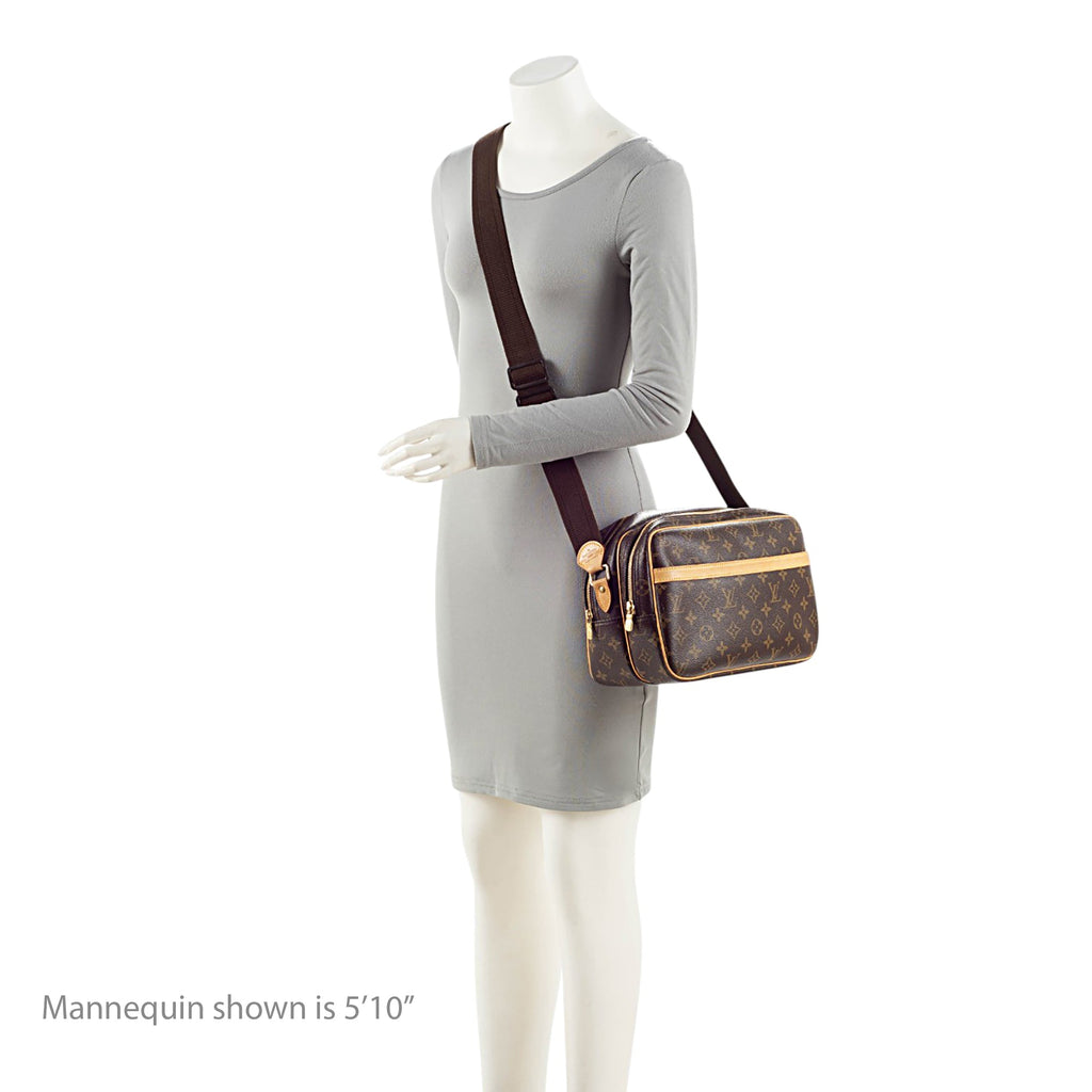 Louis Vuitton Vintage Monogram Canvas Reporter PM Messenger