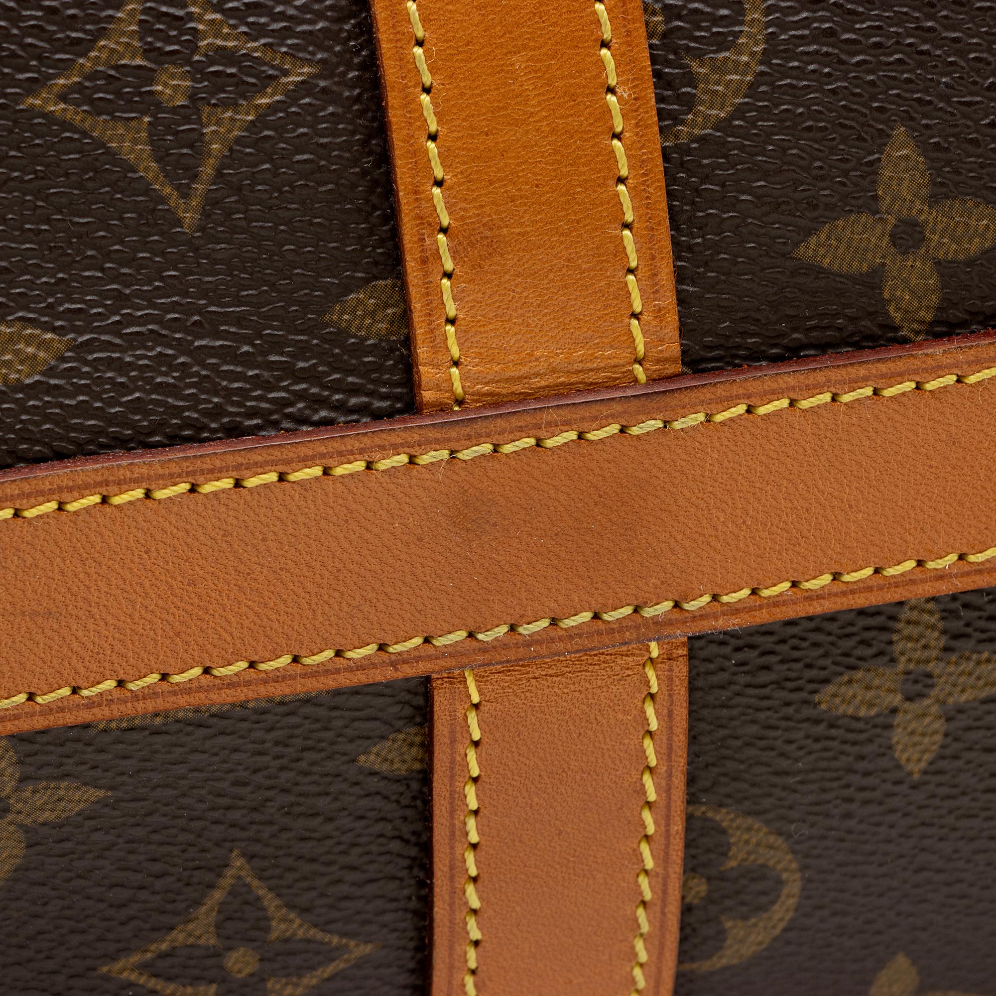 Louis Vuitton Vintage Monogram Canvas Sac Flanerie 50 Duffle Bag (SHF-5Hn4KN)