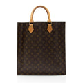 Louis Vuitton Vintage Monogram Canvas Sac Plat Tote (SHF-wc7X4x)