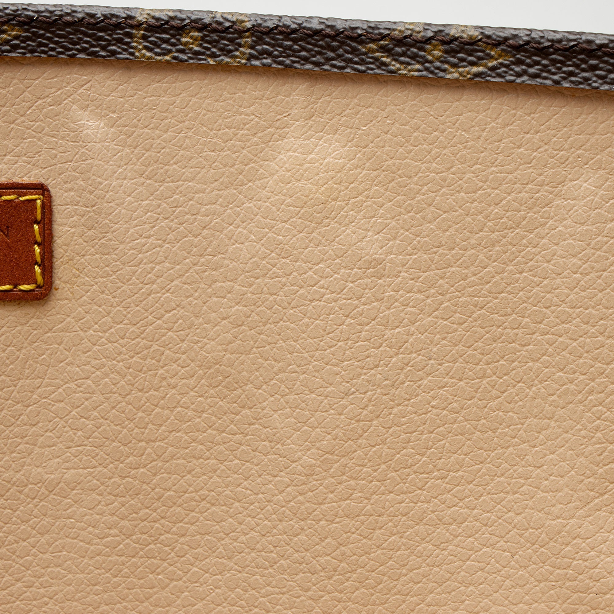 Louis Vuitton Vintage Monogram Canvas Sac Plat Tote