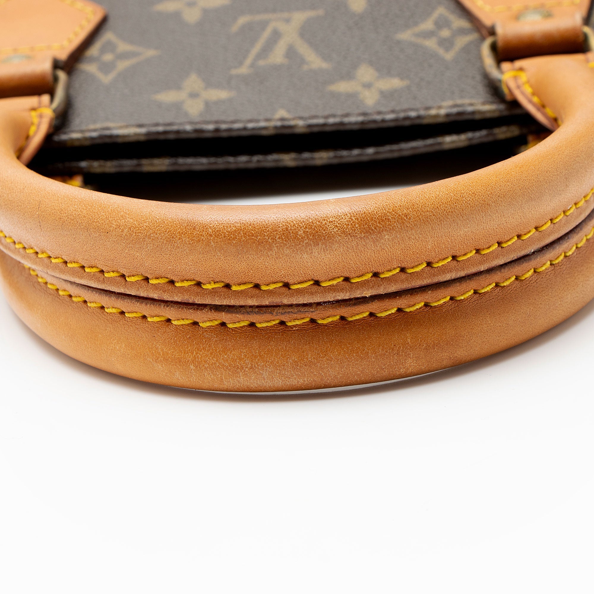 Louis Vuitton Vintage Monogram Canvas Sac Plat Tote