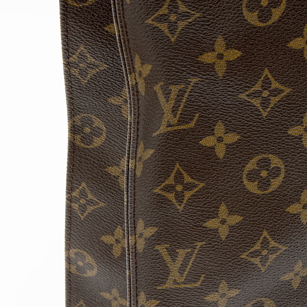 Louis Vuitton Vintage Monogram Canvas Sac Plat Tote
